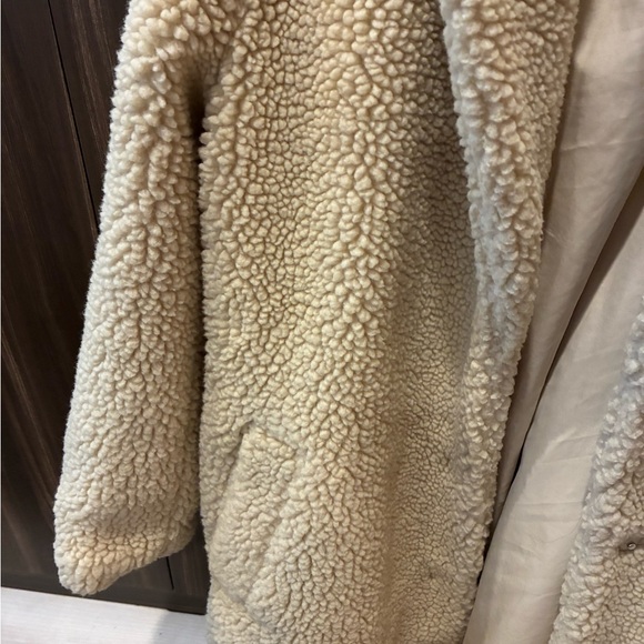 H&M Beige Teddy Jacket - Picture 8 of 12